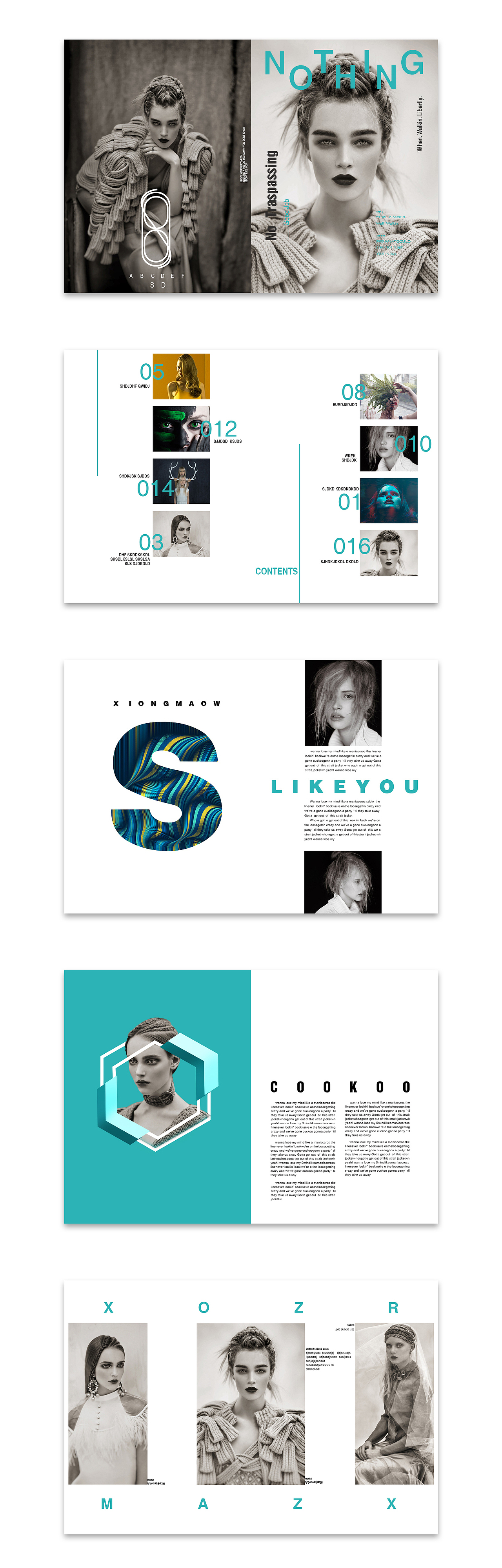 画册（图ZNjYwODUyMTY=） - 书籍/画册 - 站酷设计师凌乱发型原创素材 - 站酷ZCOOL