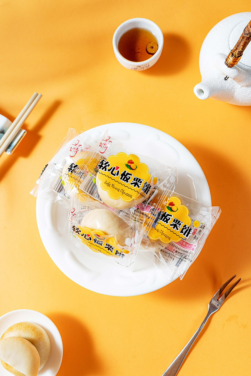 绿豆饼 糕点场景图