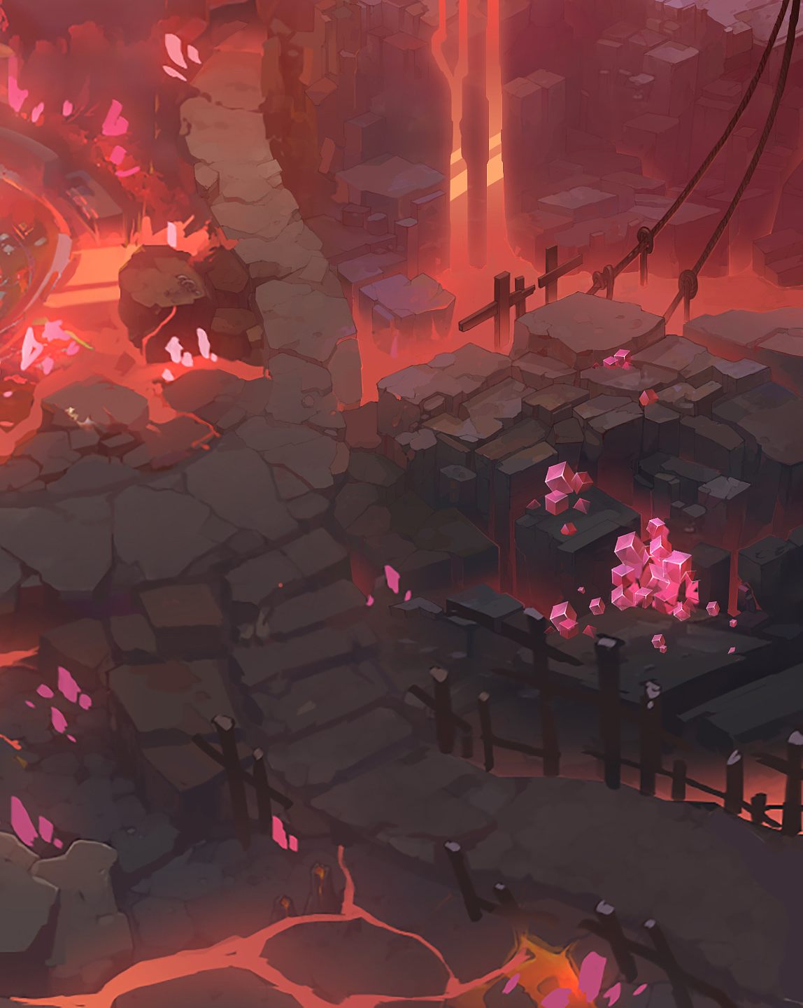 举报18分享原创作品插画游戏原画yjalic美宣1396场景物件61yjalic08