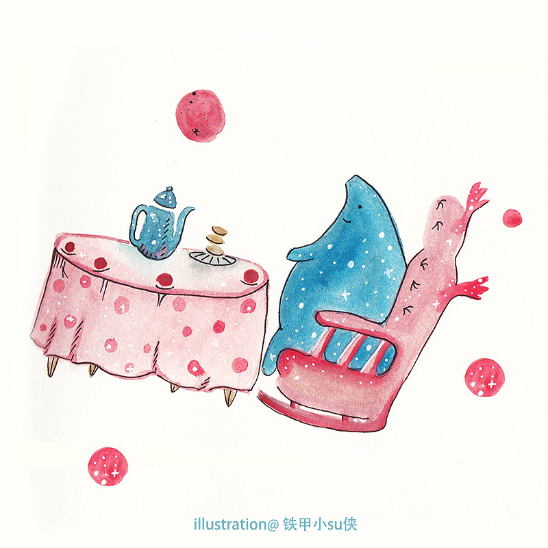 小貘系列创作 - 旅程（图ZOTYwMTMwOTI=） - 艺术插画 - 站酷设计师铁甲小su侠_原创素材 - 站酷ZCOOL