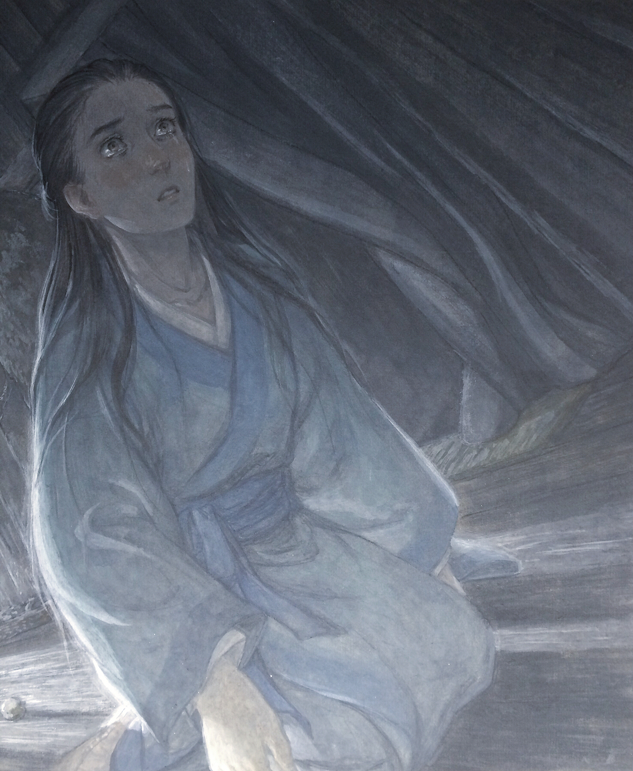 新国画|漫画最后一话原稿 | 原创手绘国风漫画