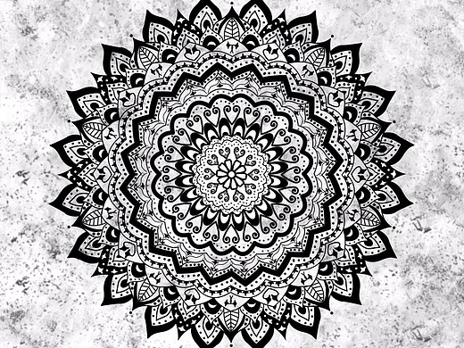复杂曼陀罗|平面|图案|玖玖小妖_原创作品-站酷zcool