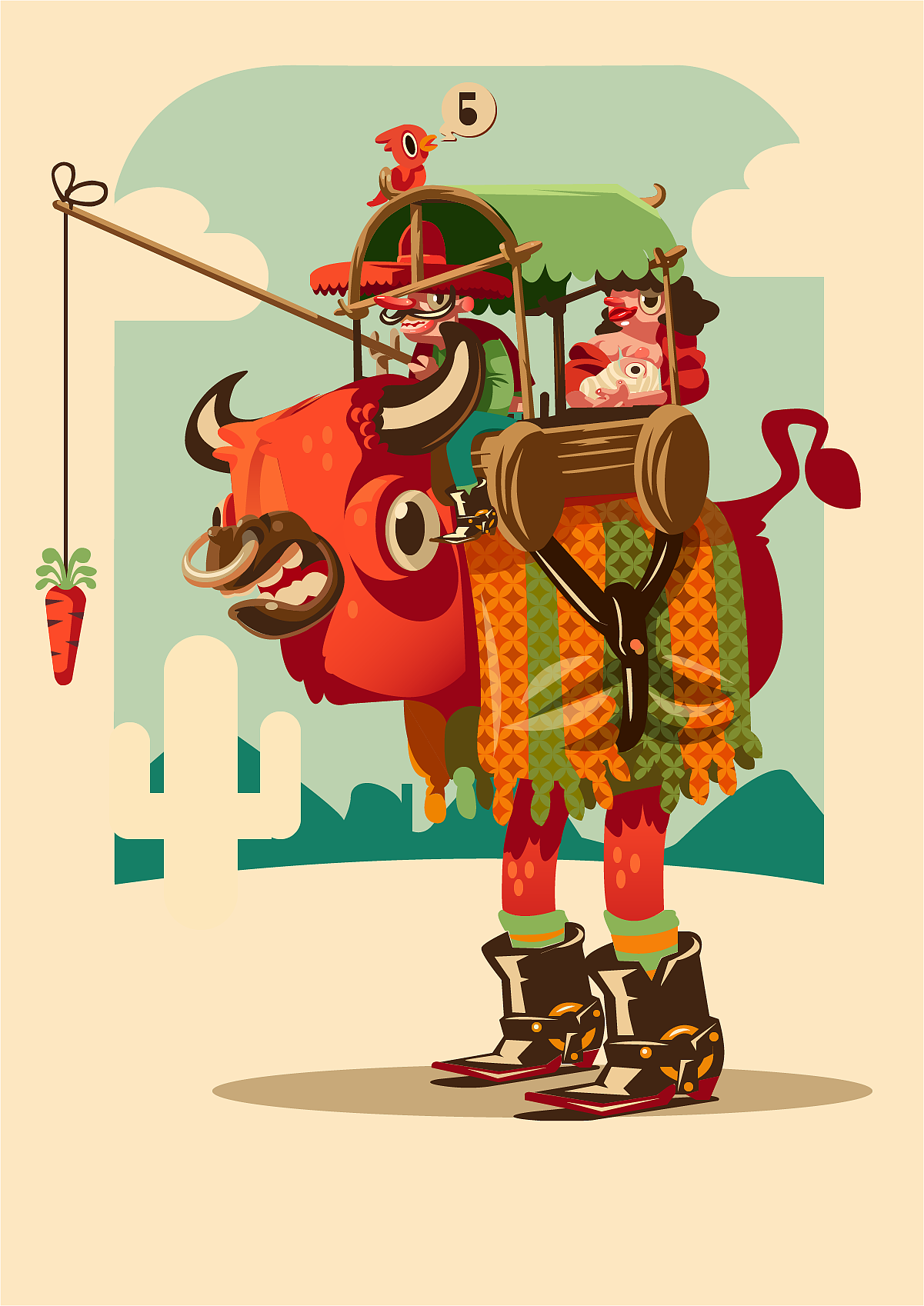 矢量插画（图ZMjIwNjExMTMy） - 艺术插画 - 站酷设计师汴州原创素材 - 站酷ZCOOL