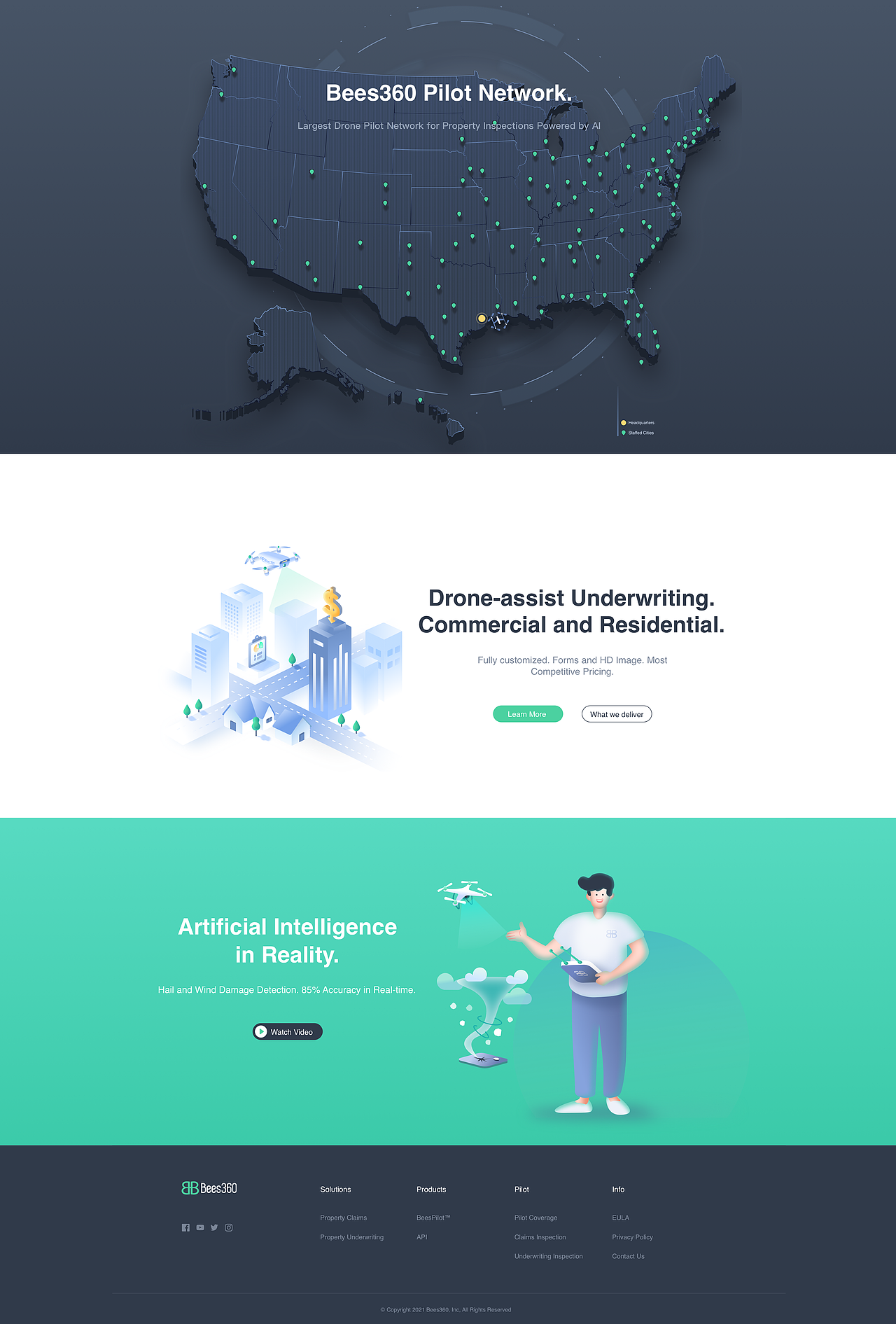 Bees360官网设计（图ZMjU4MDYyMTMy） - 企业官网 - 站酷设计师LLDong原创素材 - 站酷ZCOOL