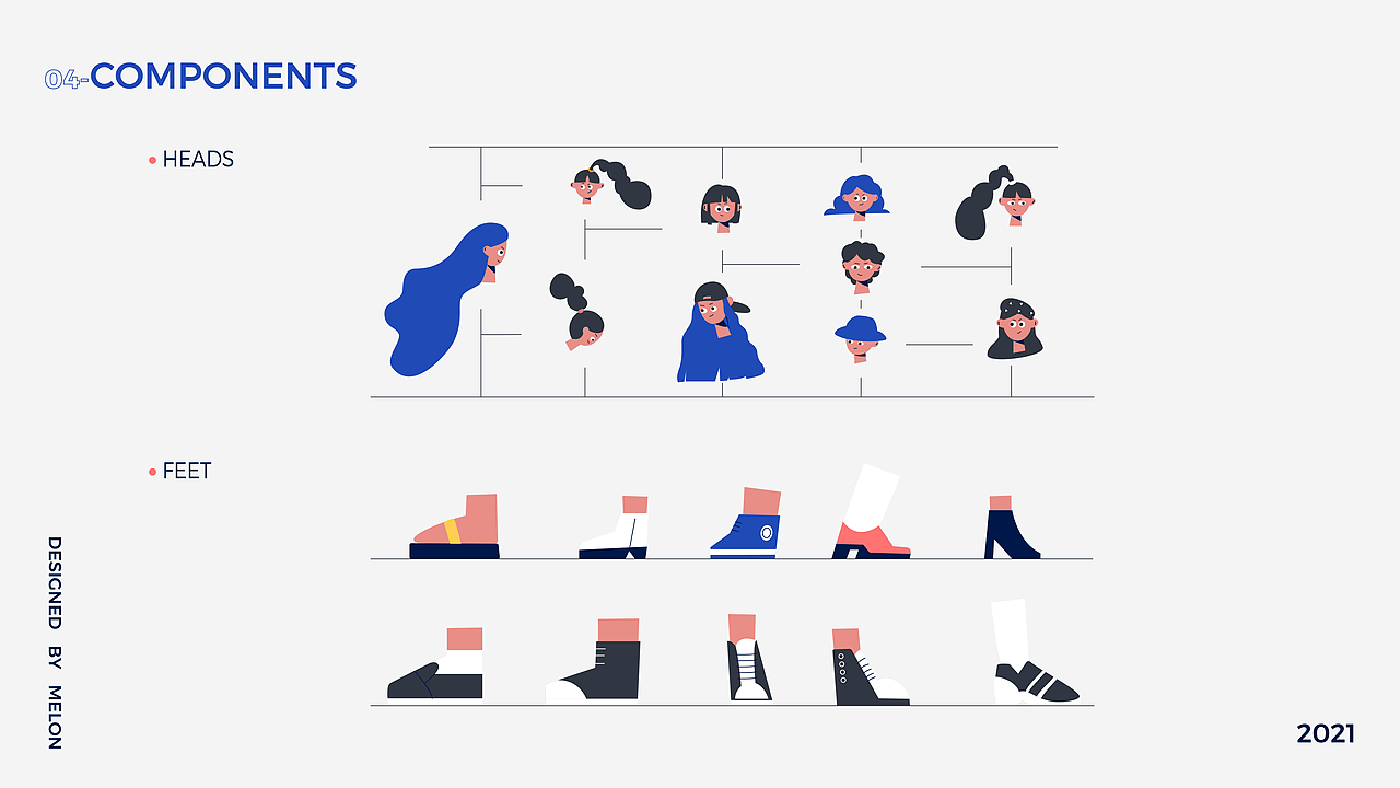 扁平商业插画（图ZMjQ3NjkxMjM2） - 商业插画 - 站酷设计师Melon54原创素材 - 站酷ZCOOL