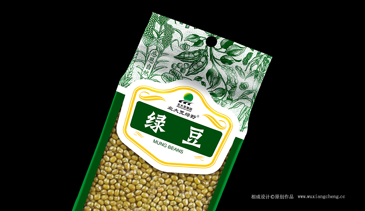 北大荒五谷包装——相成品牌原创设计