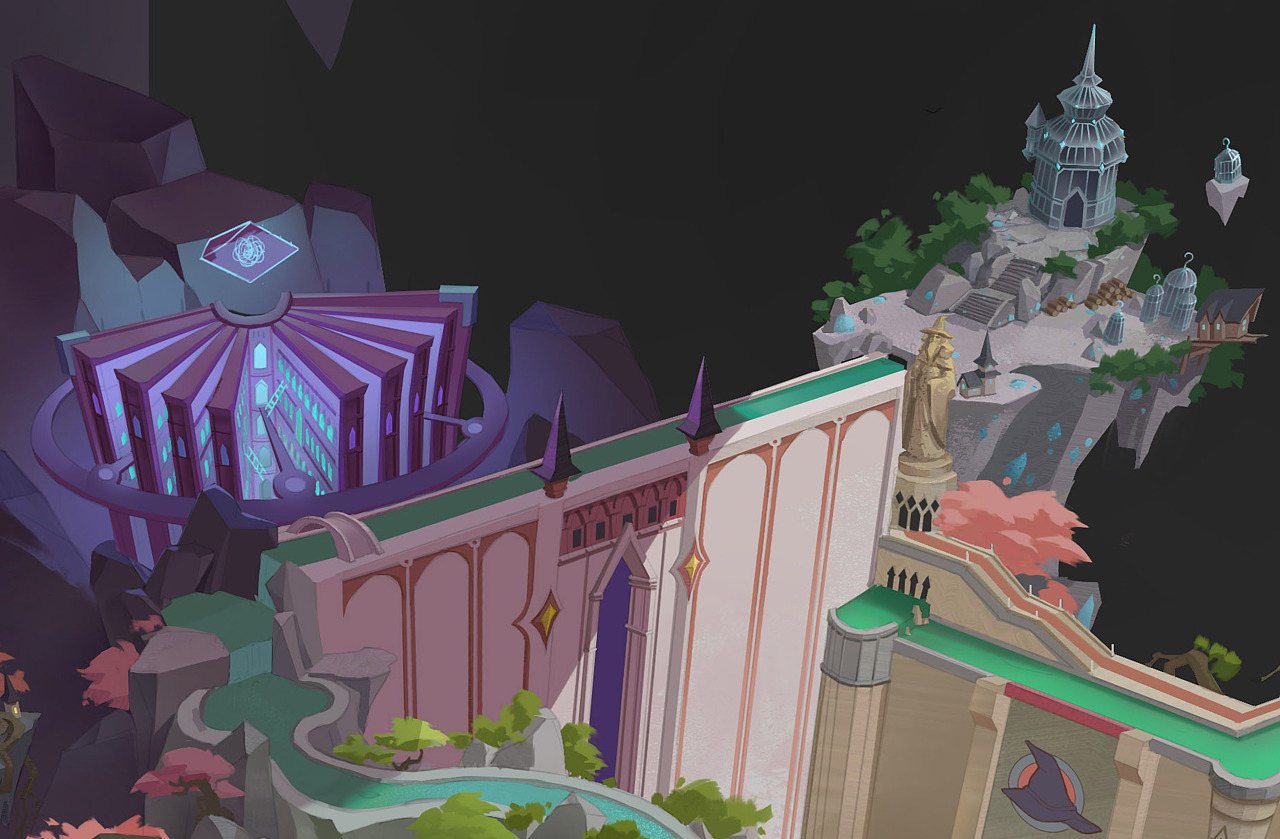 魔法学院|插画|创作习作|半半子 - 原创作品 - 站酷 (zcool)