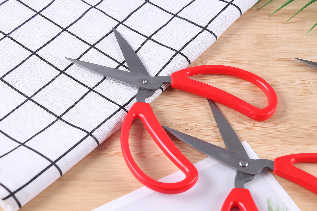 B02居家布艺\C13-DIY材料工具及成品\V08红色剪刀