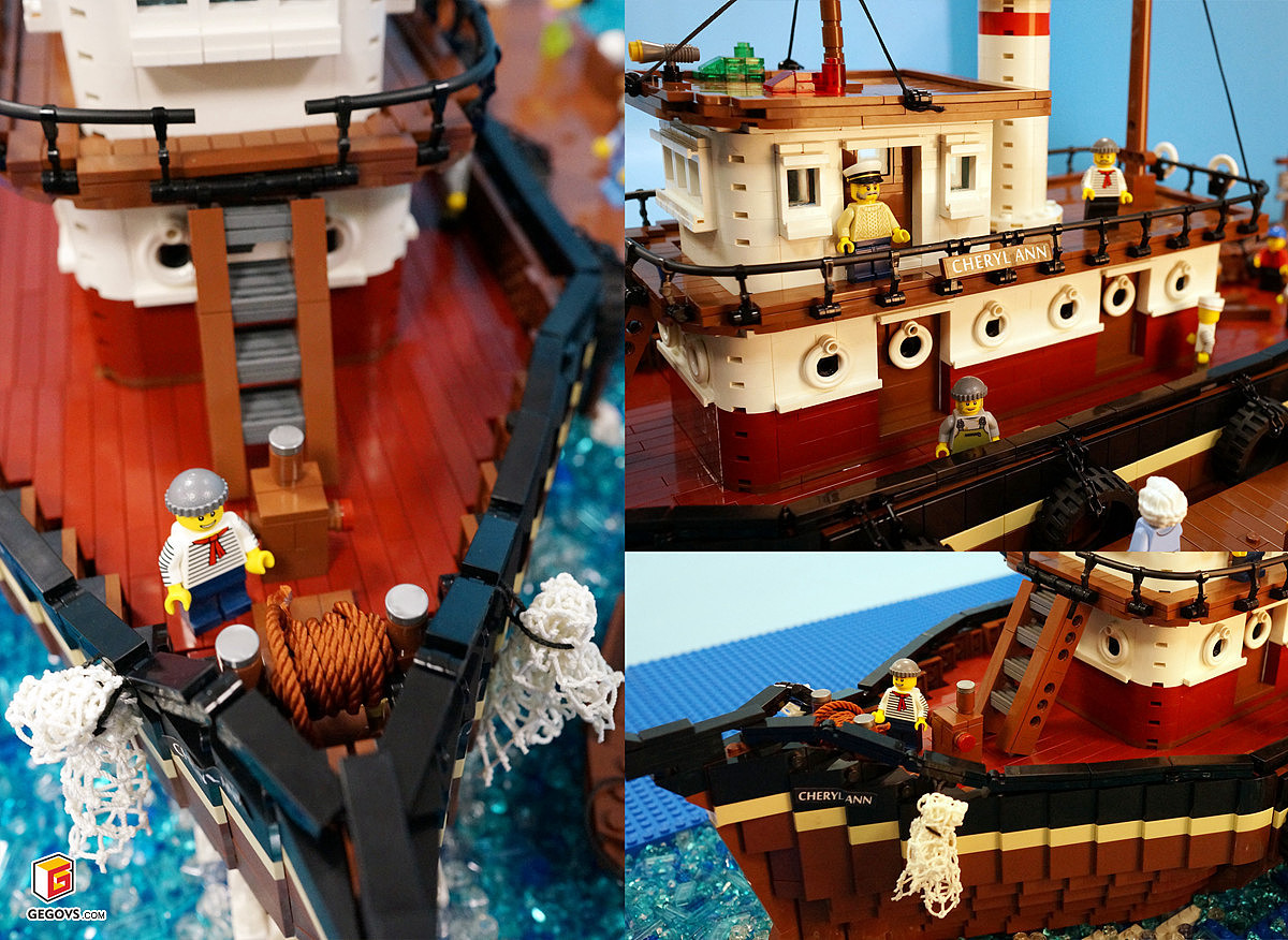 Cheryl Ann Tugboat “谢丽尔安”号美式复古拖船（图ZOTg3NDU4NjA=） - 手办/模玩 - 站酷设计师G.S原创素材 - 站酷ZCOOL