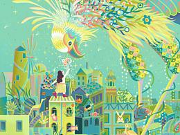 <b class='hightlight'>装饰</b>风<b class='hightlight'>插画</b>/元素