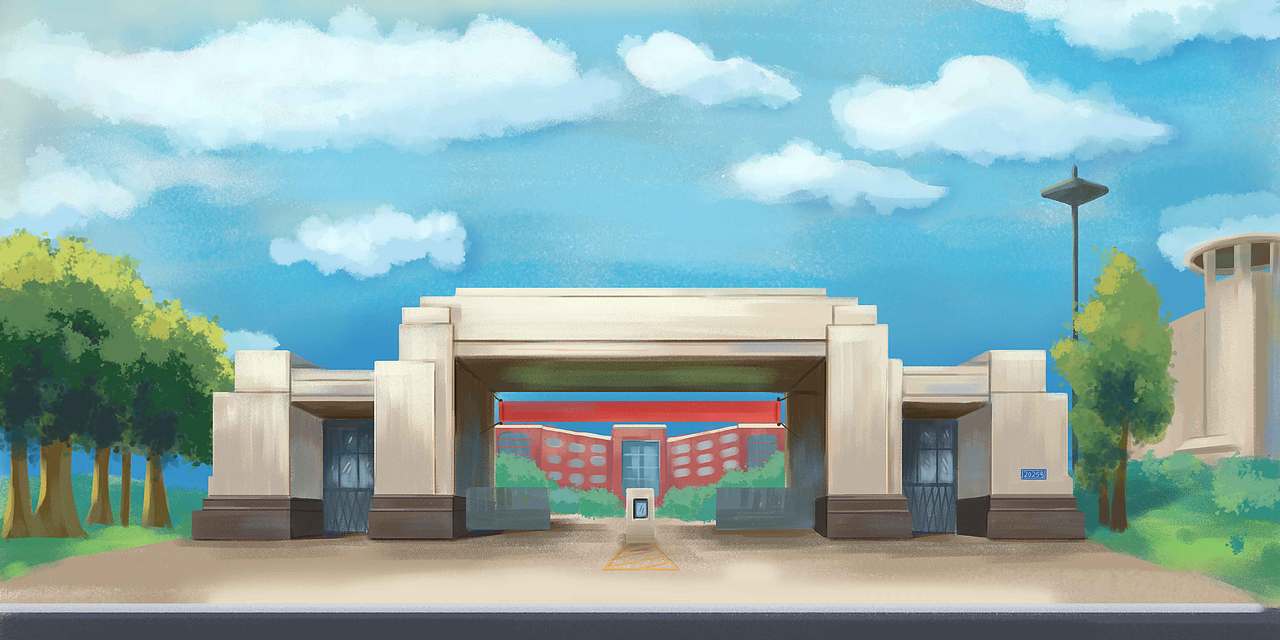 上色稿,忘记保存了个最初的小色稿了