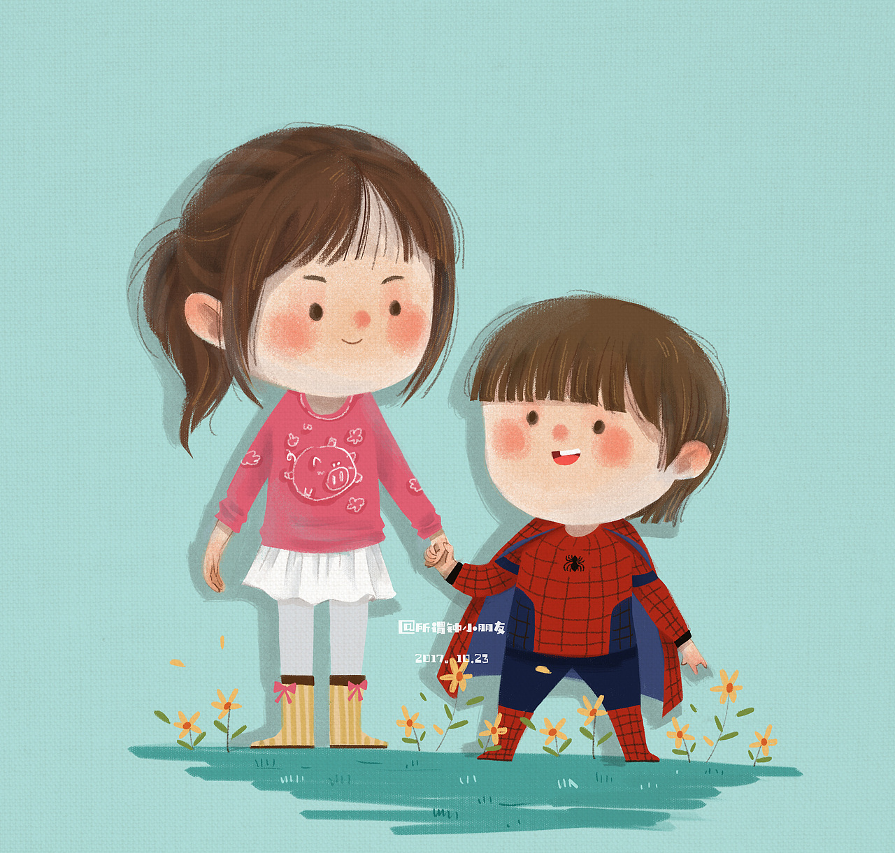 最近看的电视电影-寻梦环游记、爸爸去哪儿（图ZOTkzMDk2NDQ=） - 儿童插画 - 站酷设计师钟小朋友原创素材 - 站酷ZCOOL