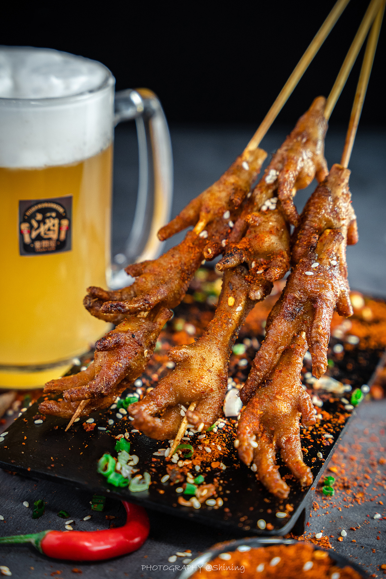 壹间屋烧烤产品拍摄