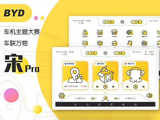 比亚迪UI获奖作品——未来可期