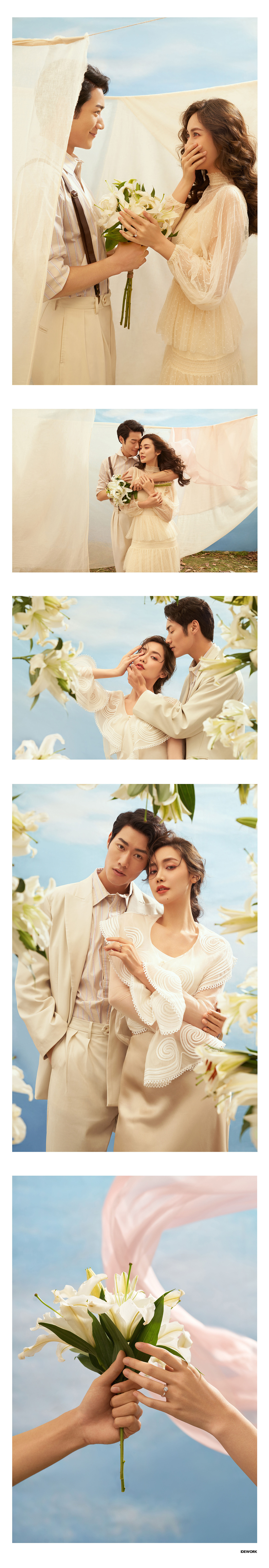 IDEwork / CHJ潮宏基 丘比特花颂百合