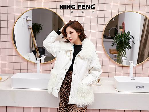 羽绒服电商拍摄
