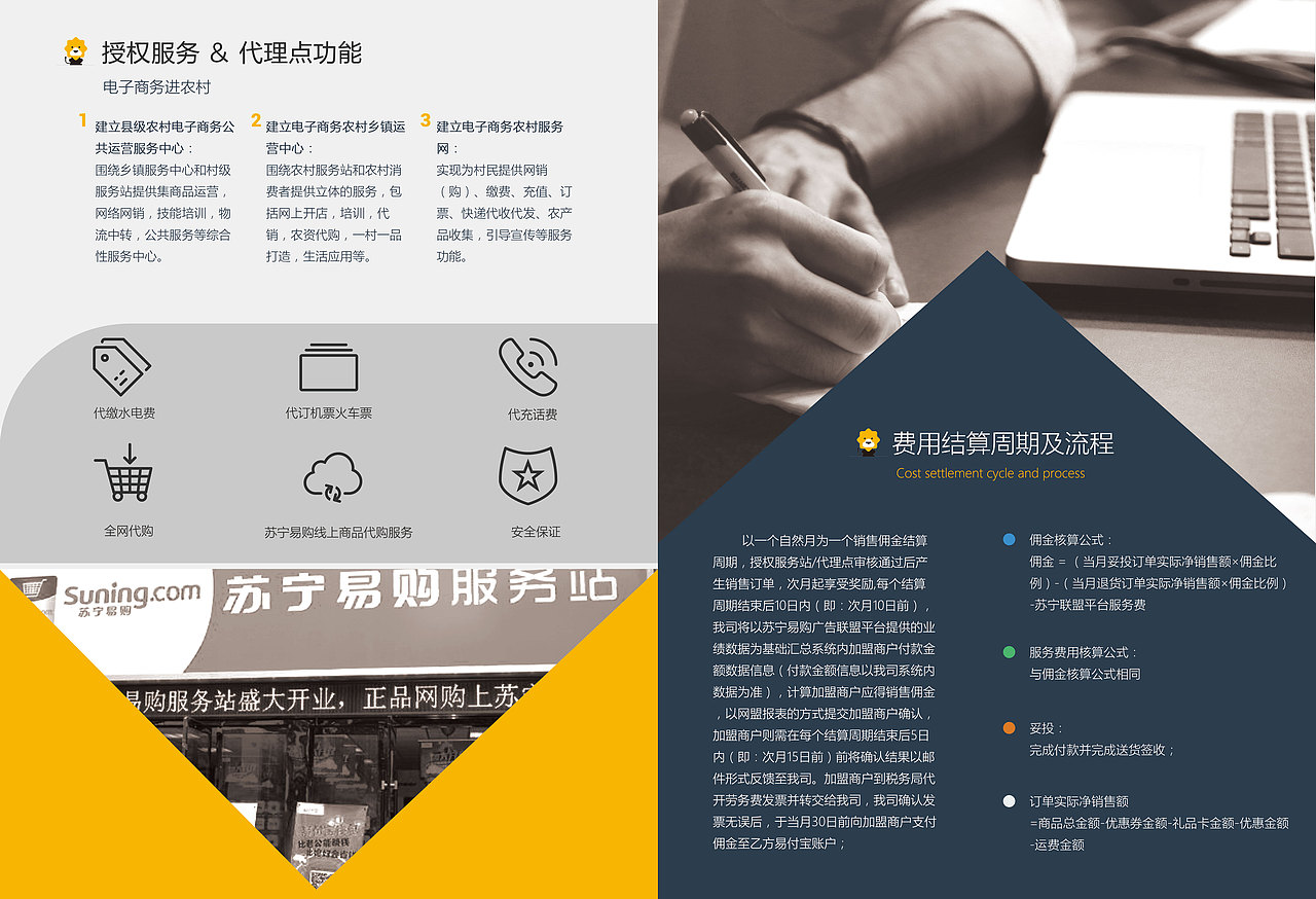 苏宁易购代理商招商画册（图ZMzczMjk1OTI=） - 宣传物料 - 站酷设计师穿匡威的兔子原创素材 - 站酷ZCOOL