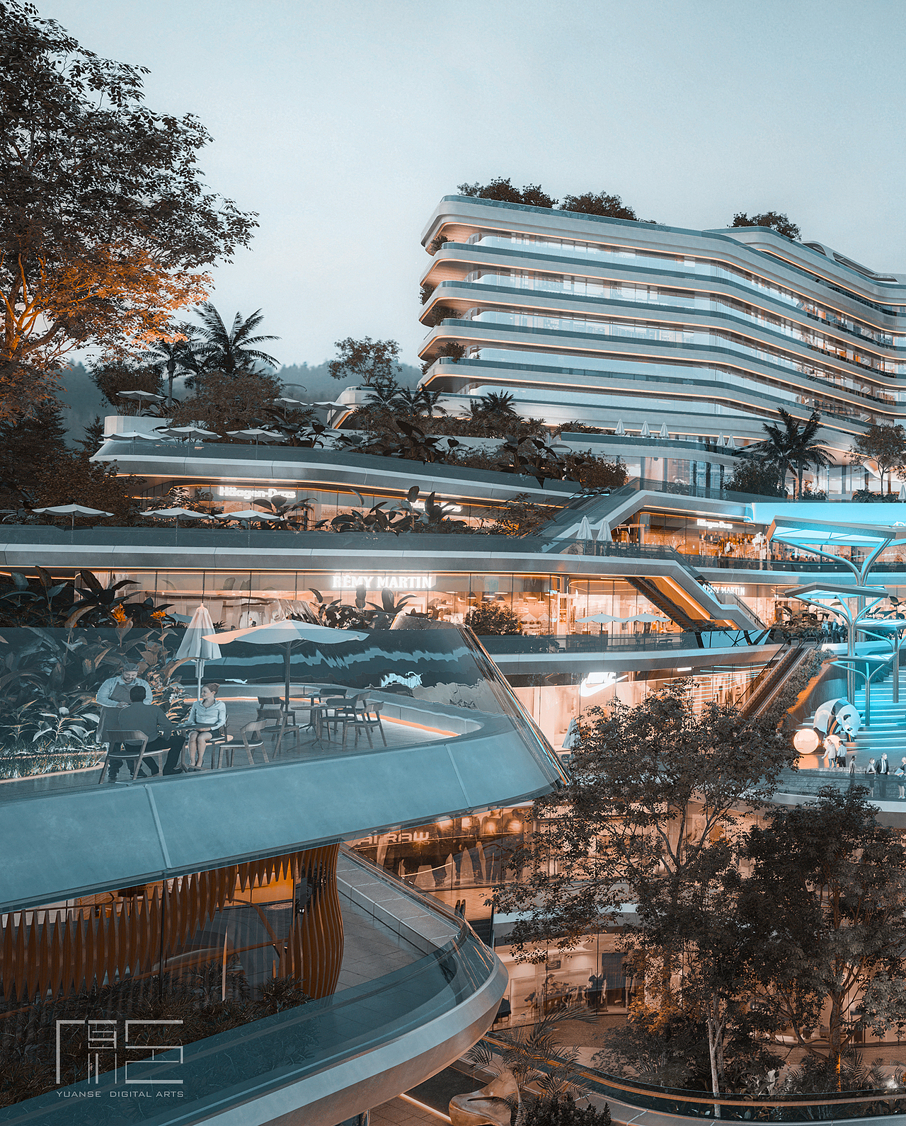 YUASE_广安滨江商业综合体_D5商业动画