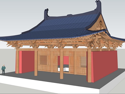 宋代建筑——榆次永寿寺雨花宫
