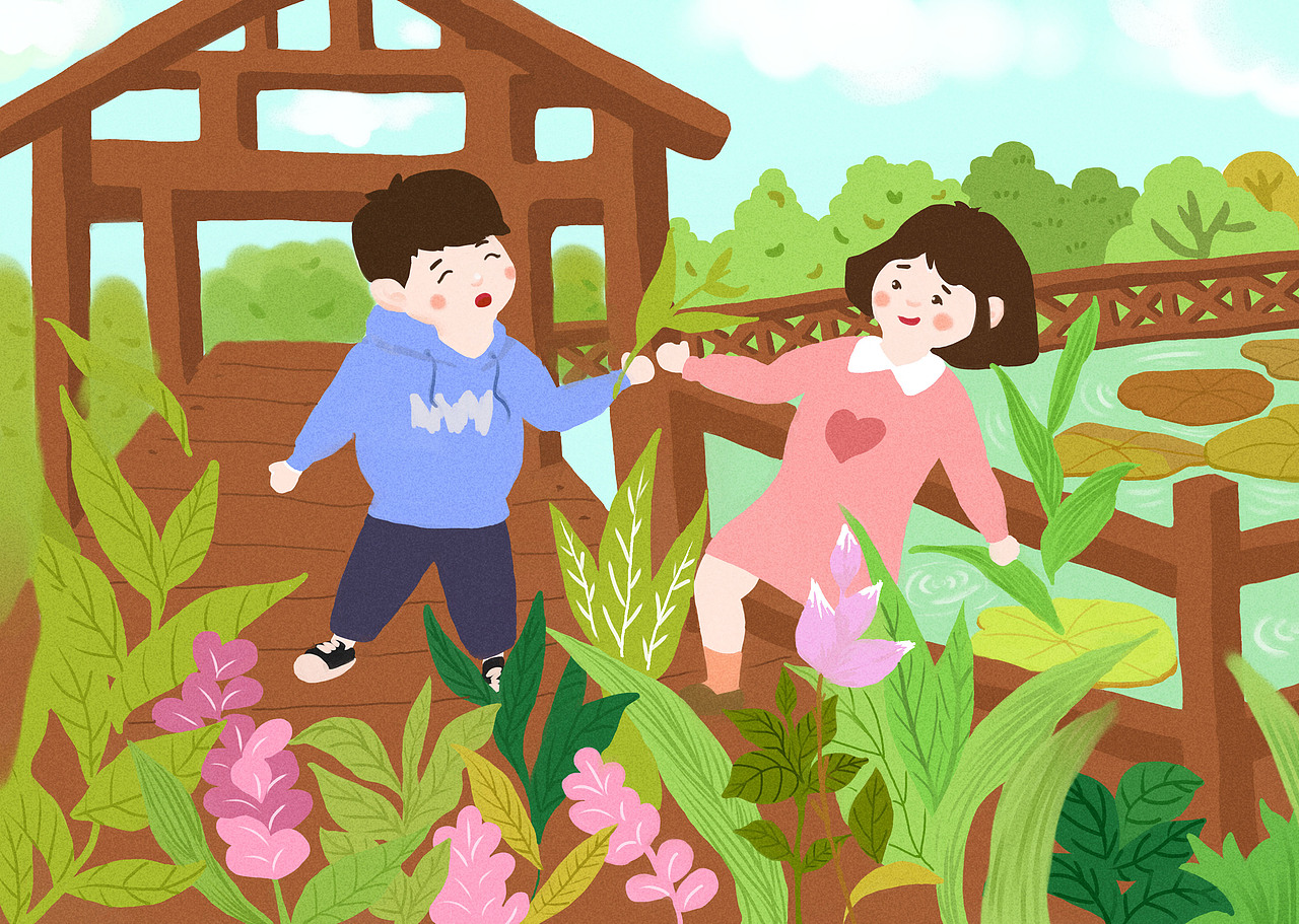 海珠湖“寻宝”之旅(图ZNzU4NjY3MDQ=) - 儿童插画 - 站酷设计师橙子czl原创素材 - 站酷ZCOOL