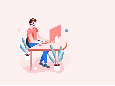 扁平风插画（个人主页-ZMzQzODMwNDg=） - 创作习作 - 站酷设计师双眼皮呃原创素材 - 站酷ZCOOL