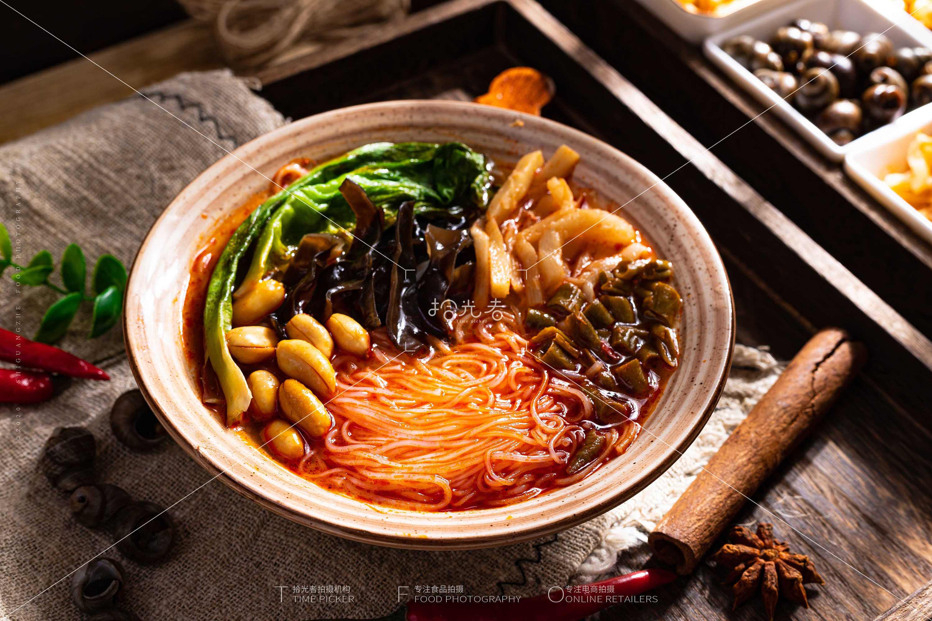 思圆螺蛳粉拍摄