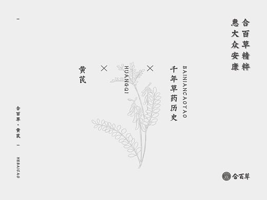 包装设计 | 合百草中药包装