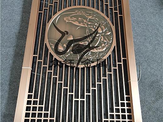 古色生香铝板雕刻屏风图片大全详细介绍