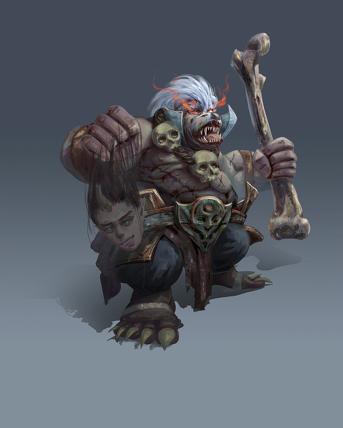 第一次尝试怪物型|插画|概念设定|笔舞幻画 - 原创作品 - 站酷 (zcool