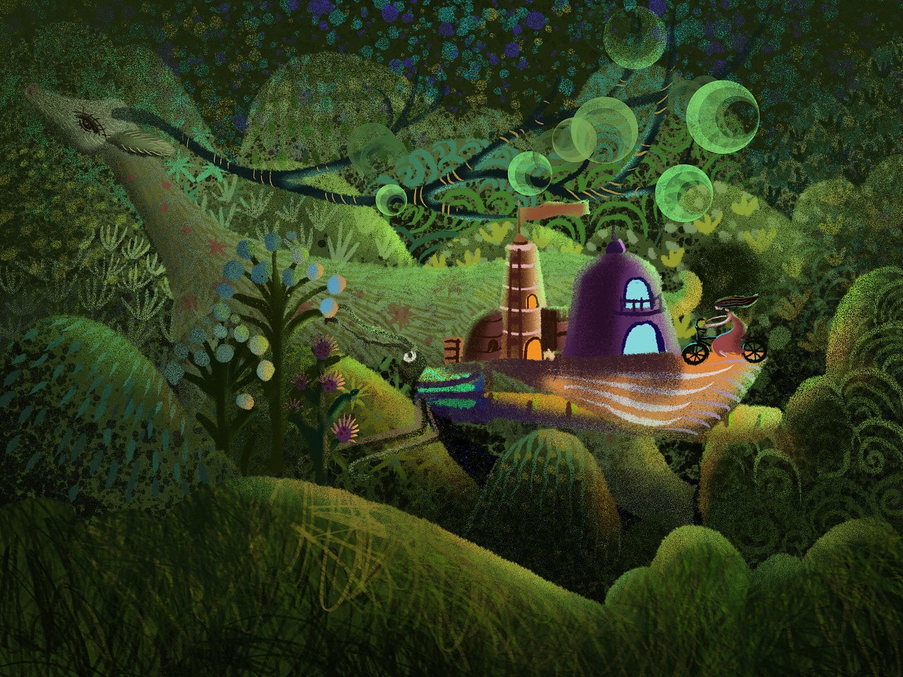 仲夏夜之梦3|插画|艺术插画|堂吉柯德骑士团 - 原创作品 - 站酷