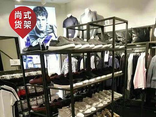 德州毕设战狼男装货架KM快时尚男装货架