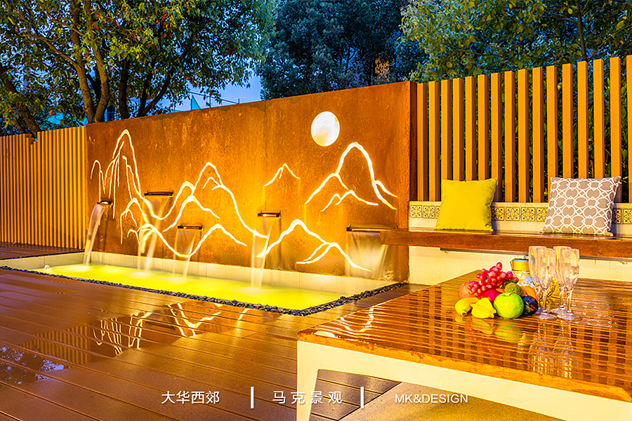 山水间的现代庭院（图ZNzk2MTg4NDg=） - 景观设计 - 站酷设计师花园设计师马克原创素材 - 站酷ZCOOL