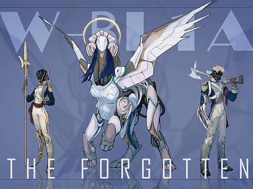 《被遗忘的W-βL1a》-第八届腾讯游戏高校美术创意大赛