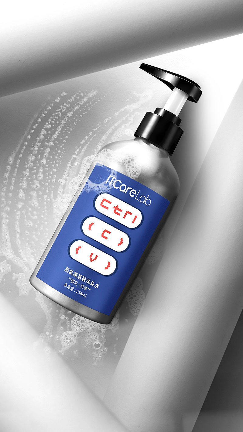 洗发水VS生发喷雾广告