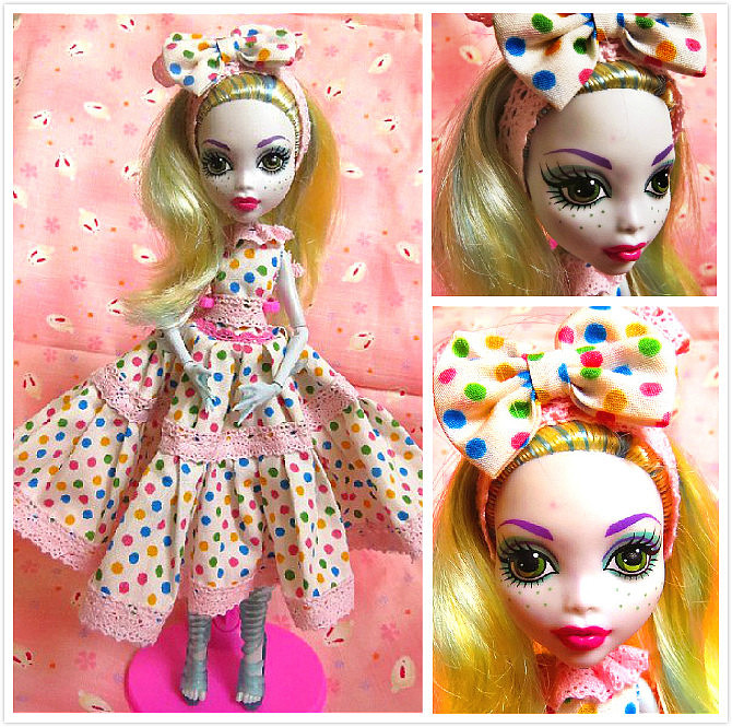 手工制作 怪物高中 娃娃 娃娃衣服设计（图ZMzk1MjczMjQ=） - 其他服装 - 站酷设计师sofia711原创素材 - 站酷ZCOOL