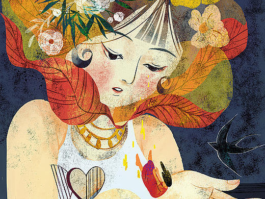 原创插画 我接住我