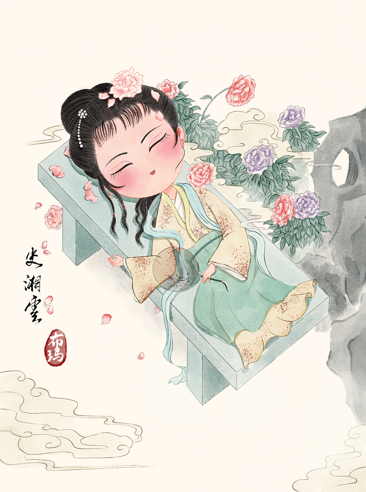 十二金钗正册套图（图ZMjAwMjMxMDk2） - 创作习作 - 站酷设计师Bulma布玛原创素材 - 站酷ZCOOL