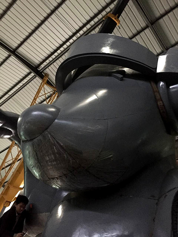 底漆已经喷涂完成