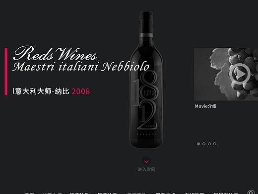 润泽红酒官网设计