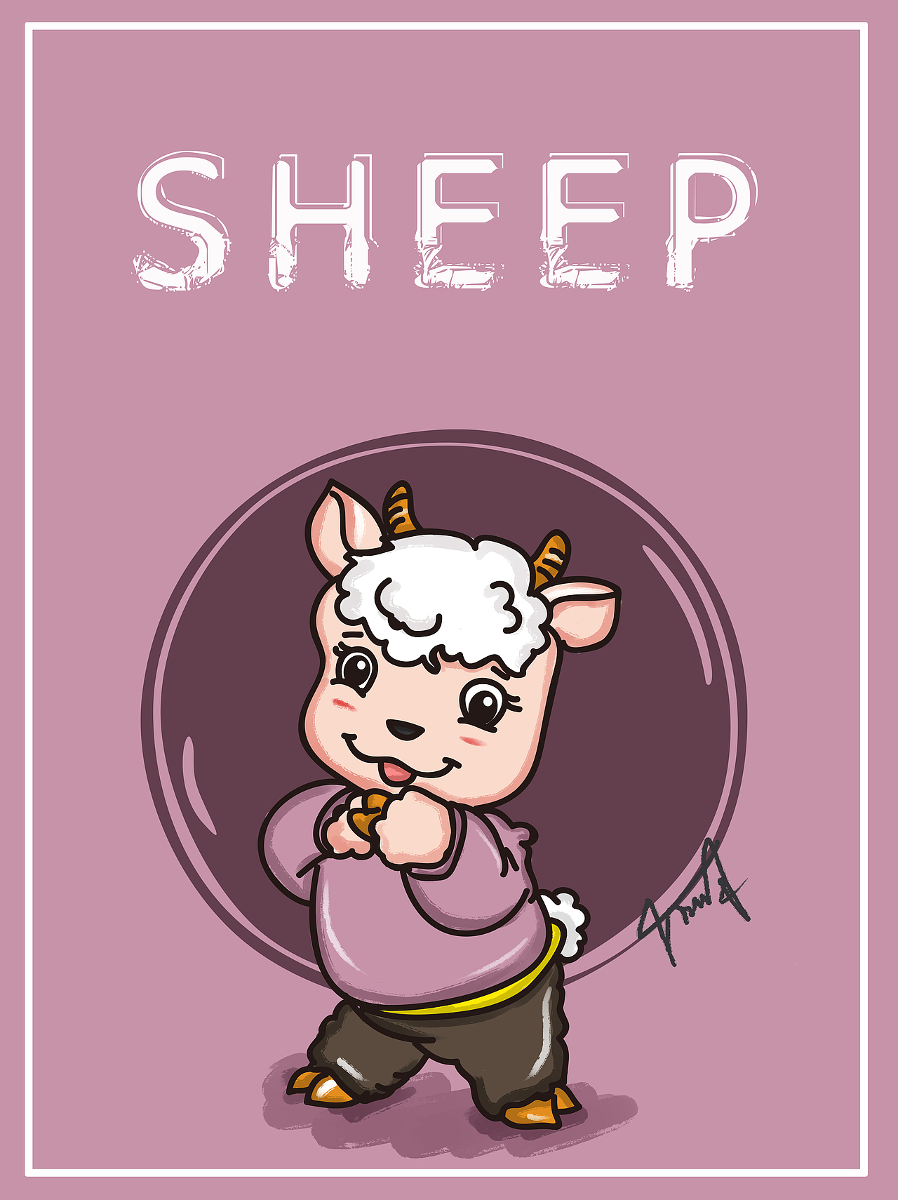 手绘插画 12生肖 卡通版（图ZMjQxNjMxMzI4） - 艺术插画 - 站酷设计师w视角原创素材 - 站酷ZCOOL