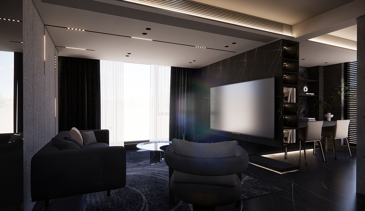 陌上设计|126 ㎡侨福逸品