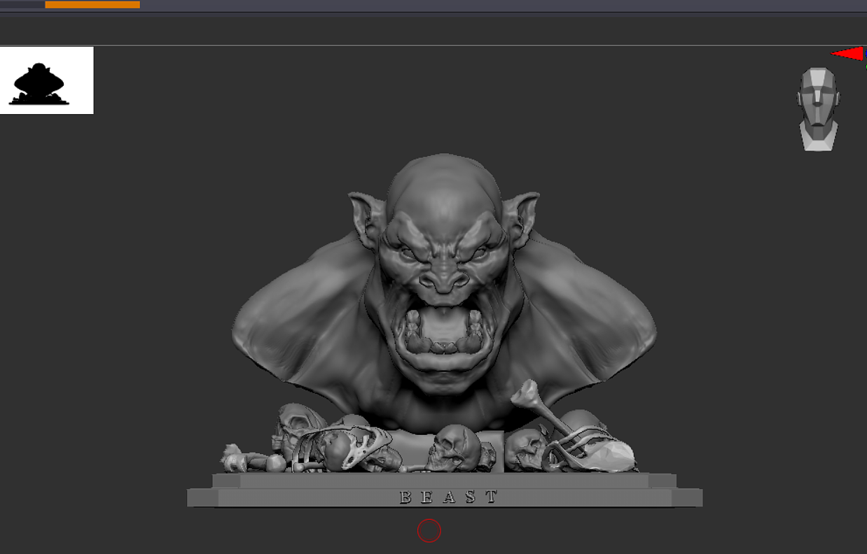 兽人模型（图ZMzExOTY2MTM2） - 其他 - 站酷设计师阿鲁巴汪原创素材 - 站酷ZCOOL