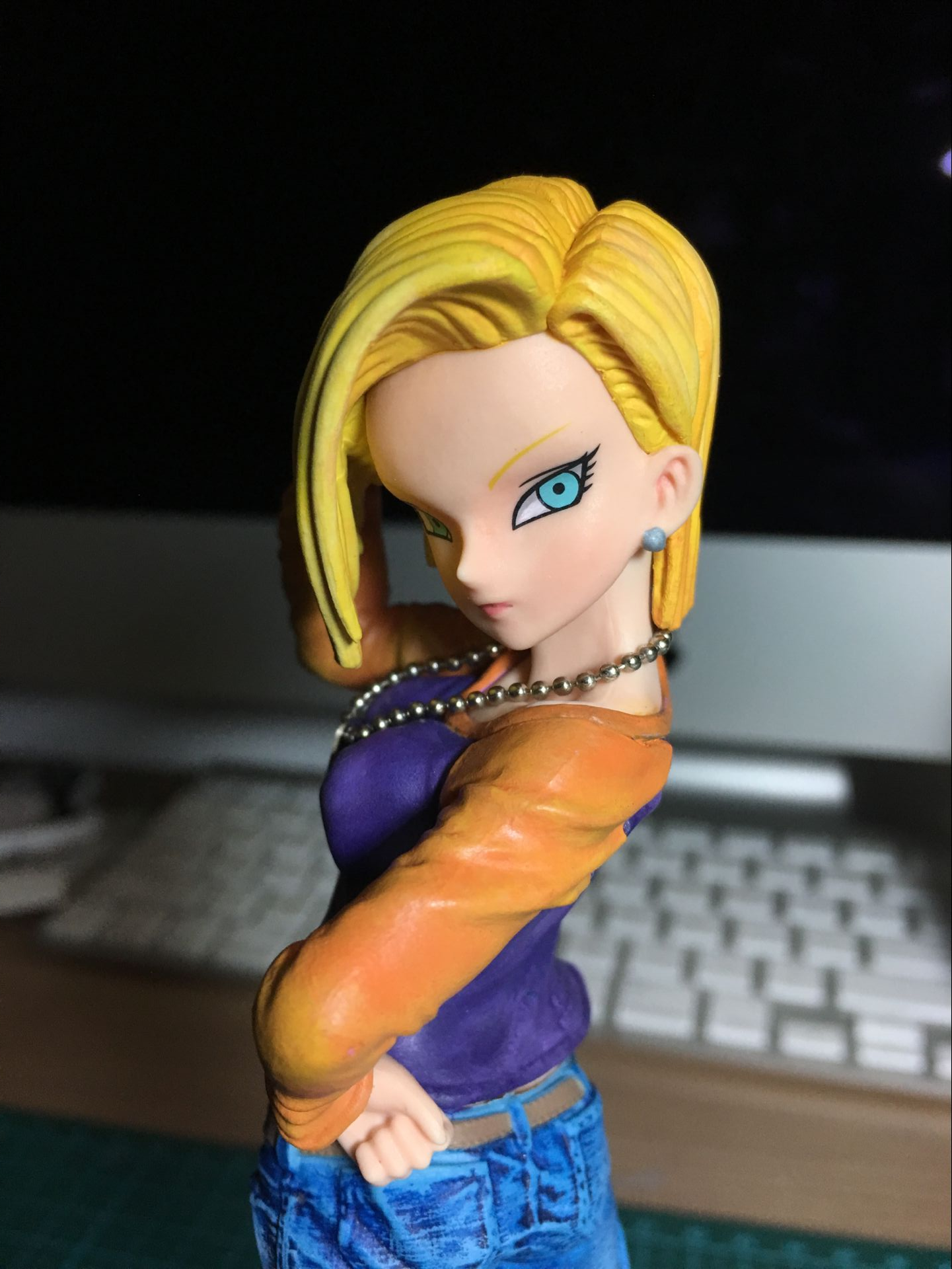 杜老湿重涂～天下一武道会6人造人18号|手工艺|手办/模玩|dyn0429