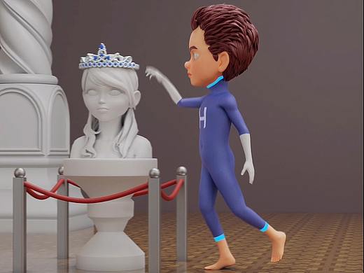 偷皇冠（个人主页-ZNTU3NDA0NDA=） - 短篇/格漫 - 站酷设计师HuiYiCG原创素材 - 站酷ZCOOL