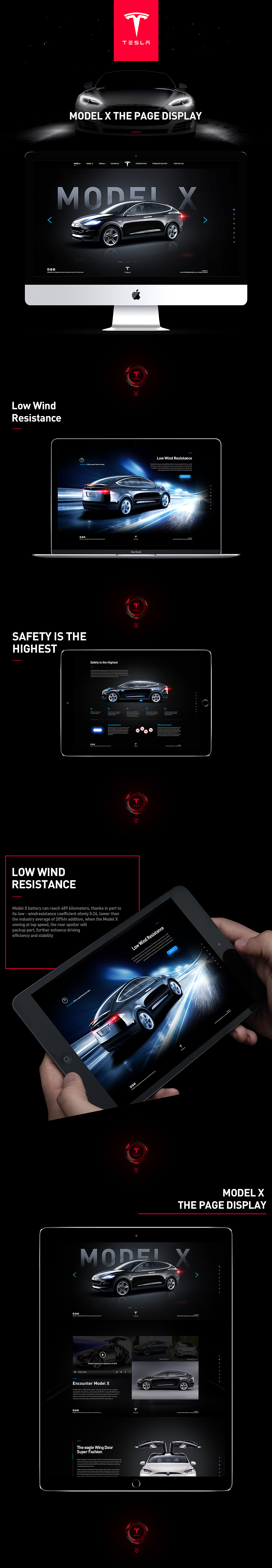 Tesla Motors 特斯拉官网研习（图ZNTM0NzExMTY=） - 企业官网 - 站酷设计师色环原创素材 - 站酷ZCOOL