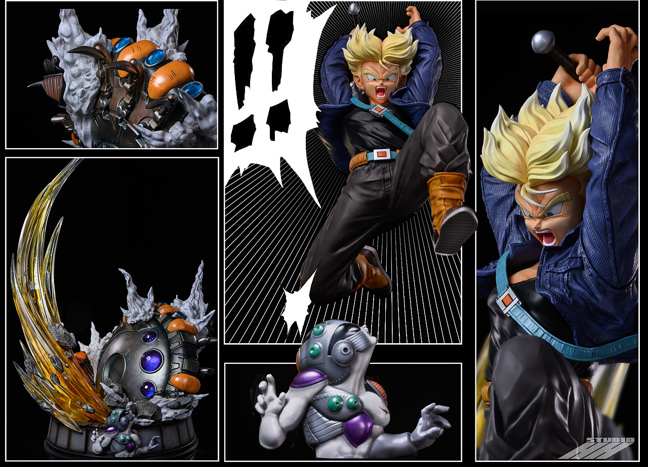 龙珠系列 GK雕像设计 完成图（图ZMjkyMjQxOTU2） - 手办/模玩 - 站酷设计师Joe乔乔乔乔乔原创素材 - 站酷ZCOOL