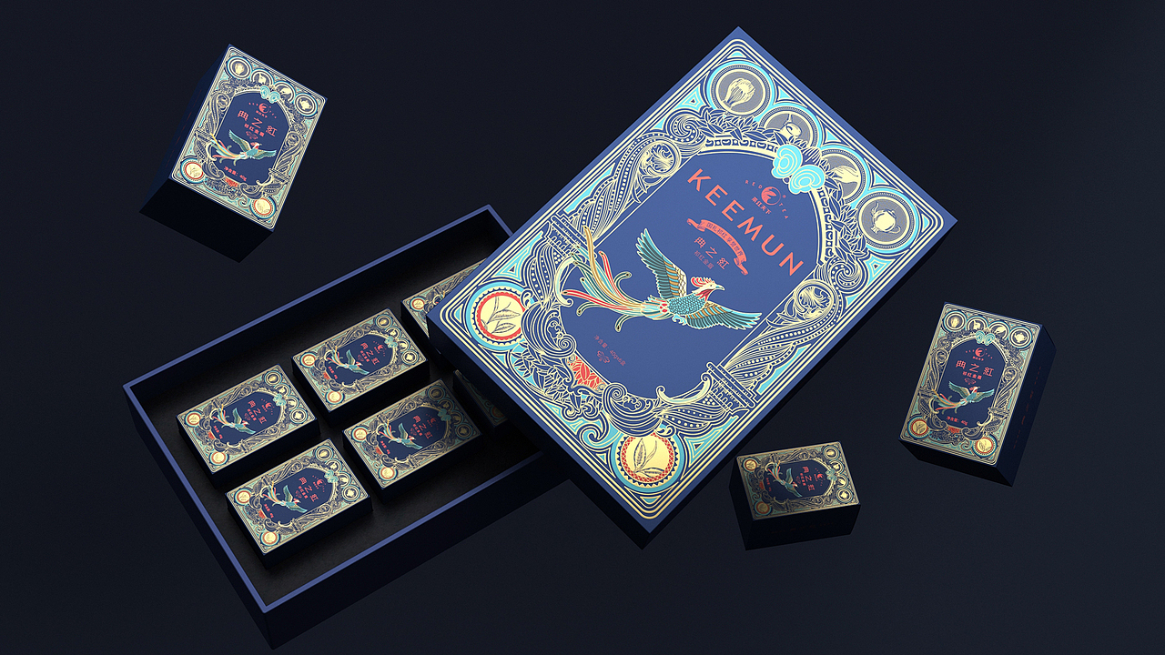 茶叶礼盒包装设计 茶叶系列包装设计 祁门茶红包装设计（图ZMjU0MTY4Mzg4） - 包装 - 站酷设计师深圳智圆行方设计原创素材 - 站酷ZCOOL