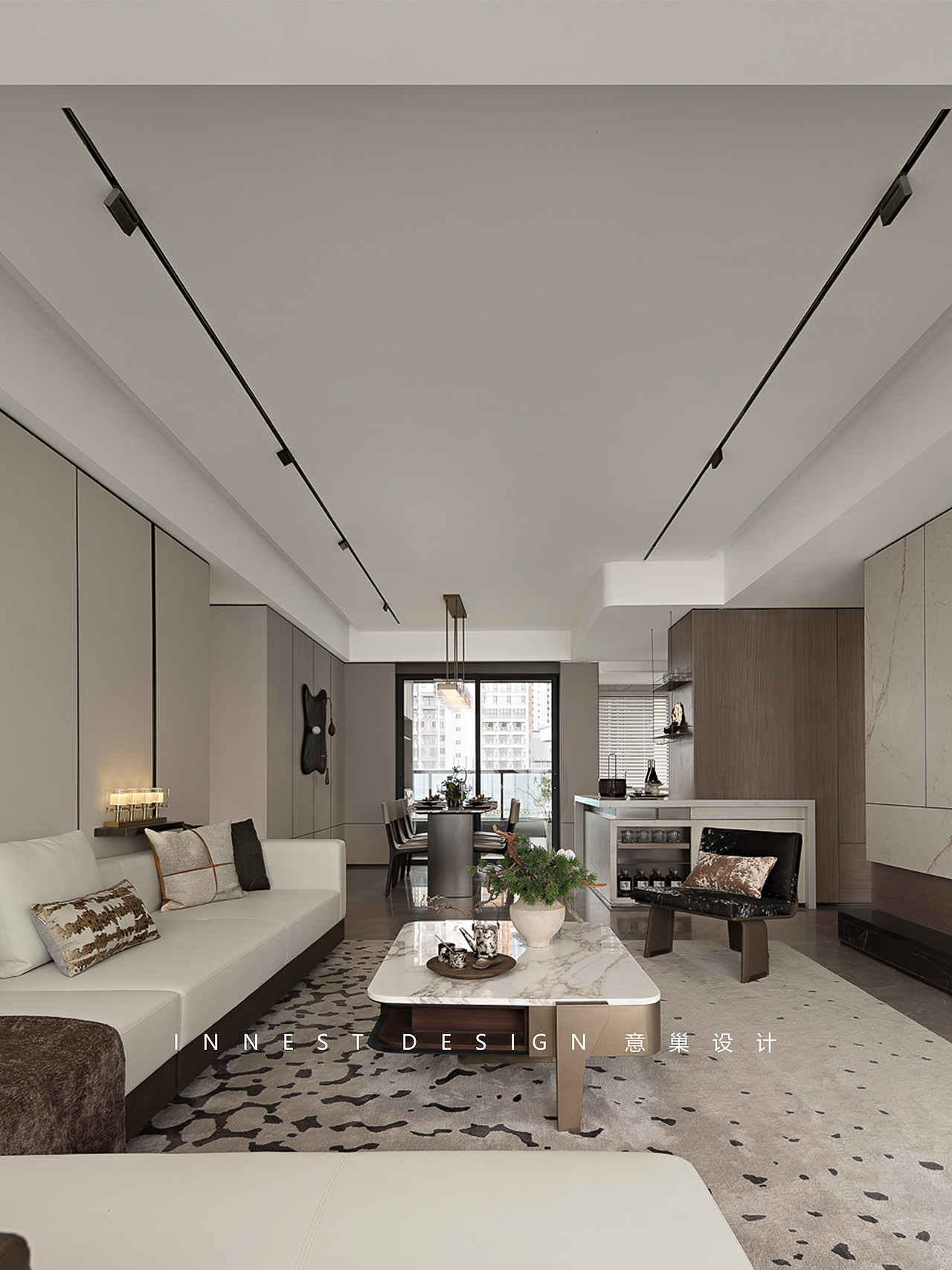 INNEST意巢设计：太喜欢这样的温馨家，质感十足（图ZMzU1NzcwMTA0） - 家装设计 - 站酷设计师INNEST意巢设计原创素材 - 站酷ZCOOL