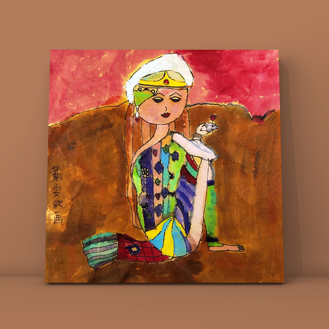 少儿美术-7-8岁国画作品