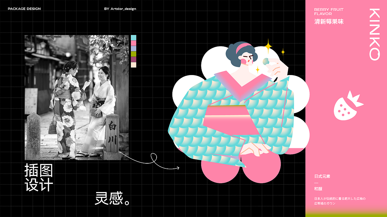 ARTDOR Design × KINKO沁巧礼盒包装设计方案（图ZMjkyNjAzMzQ4） - 包装 - 站酷设计师桃子Artdor原创素材 - 站酷ZCOOL